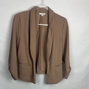 Bar III Classic Brown Blazer. Size PM